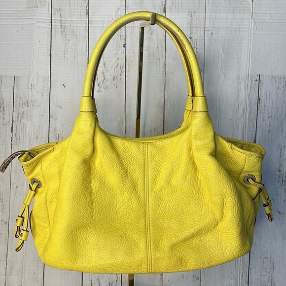 Kate Spade Yellow Satchel Shoulder Bag - Picture 2 of 14